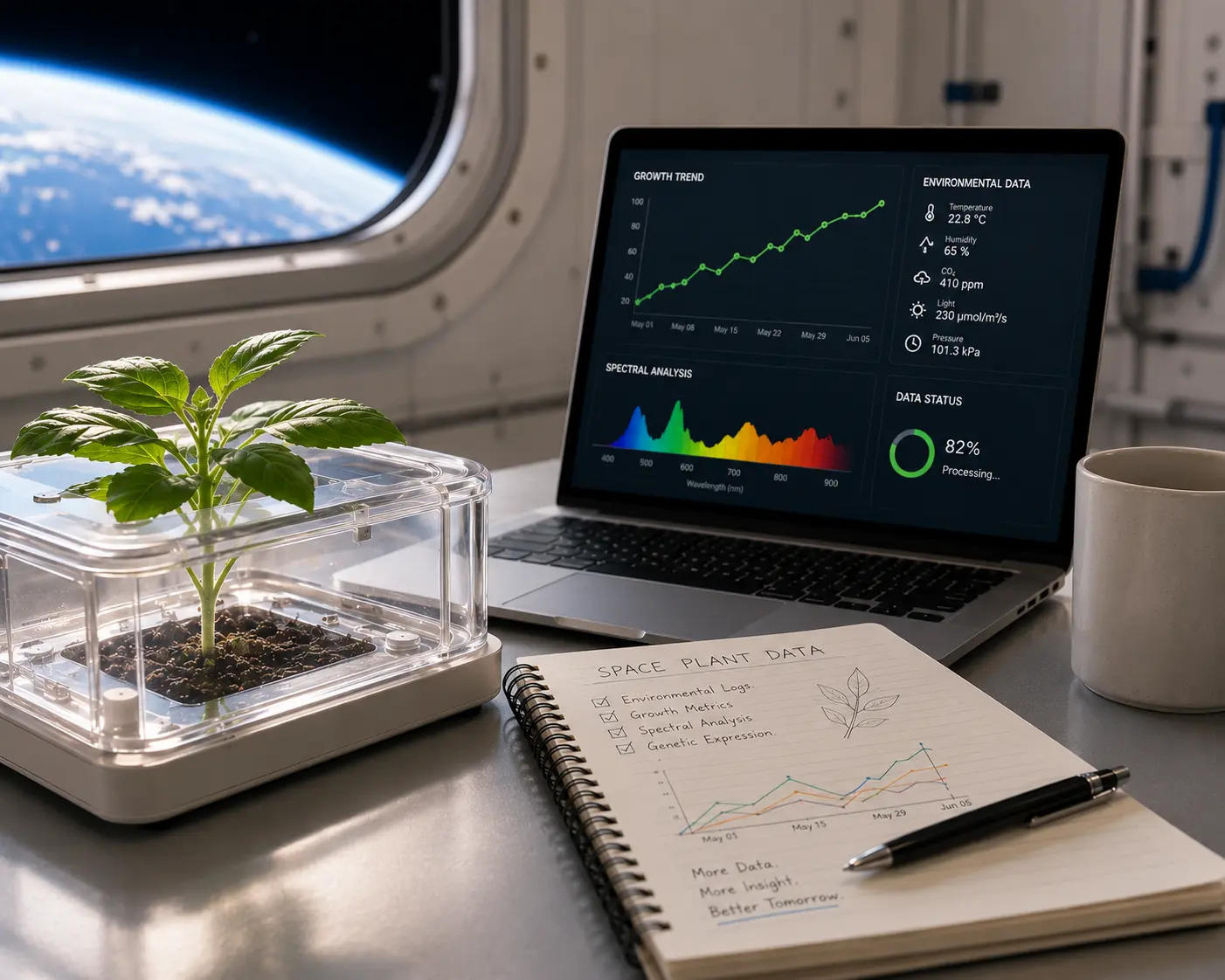 The Analytics Bottleneck — Complications in Processing Cosmic Plant Data from Space