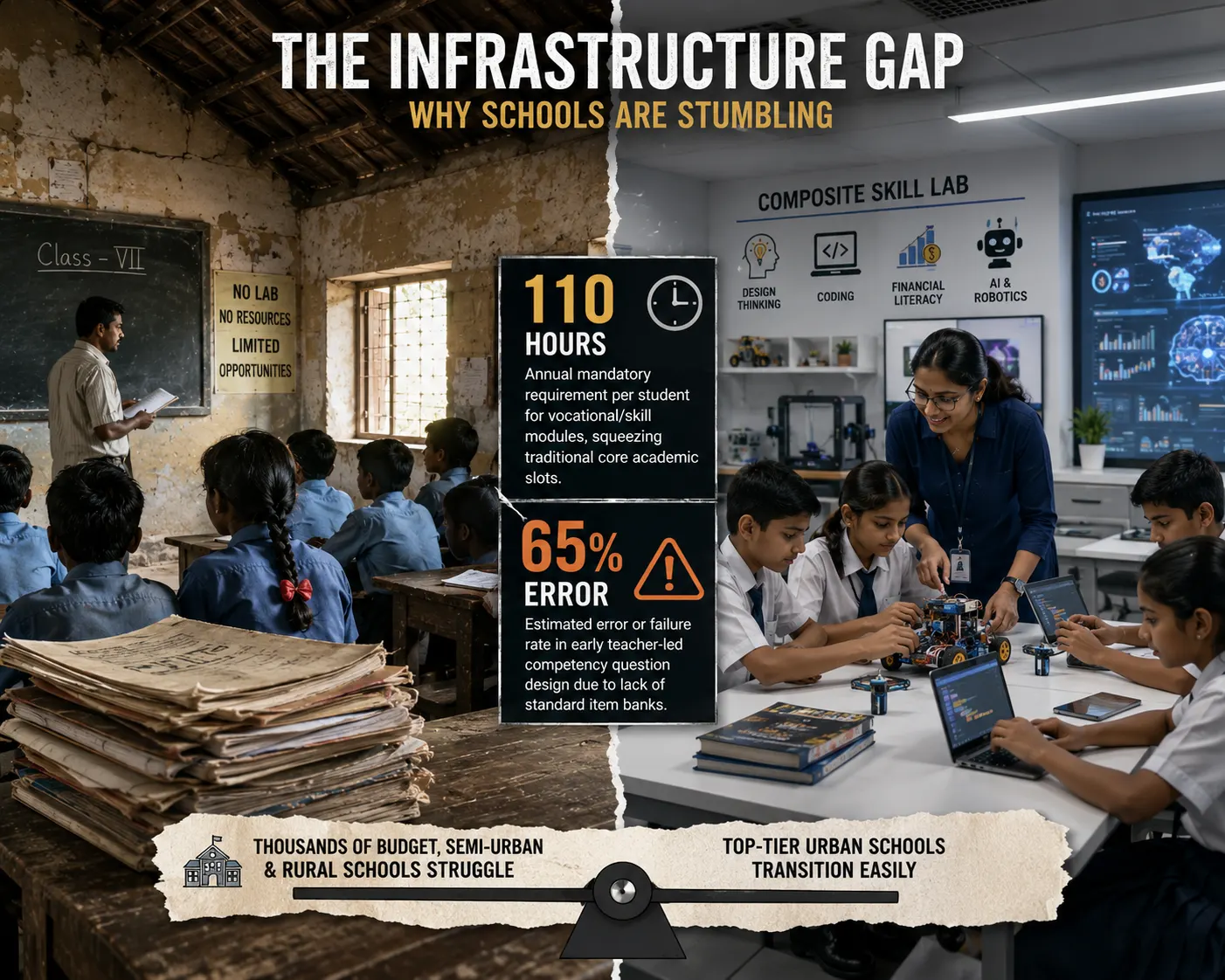 The Infrastructure Gap — Why Schools Are Stumbling Under CBSE's Competency-Based Education Reform