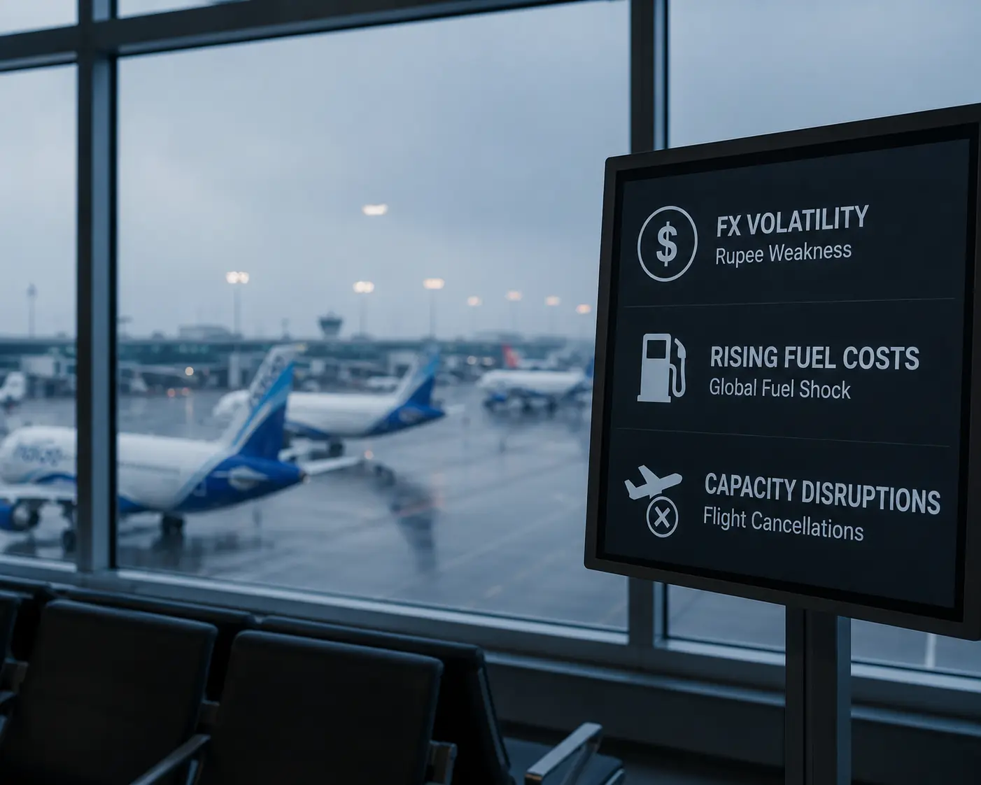 The Looming Multi-Layered FX and Capacity Crisis — India Aviation Sector Under Dual Pressure