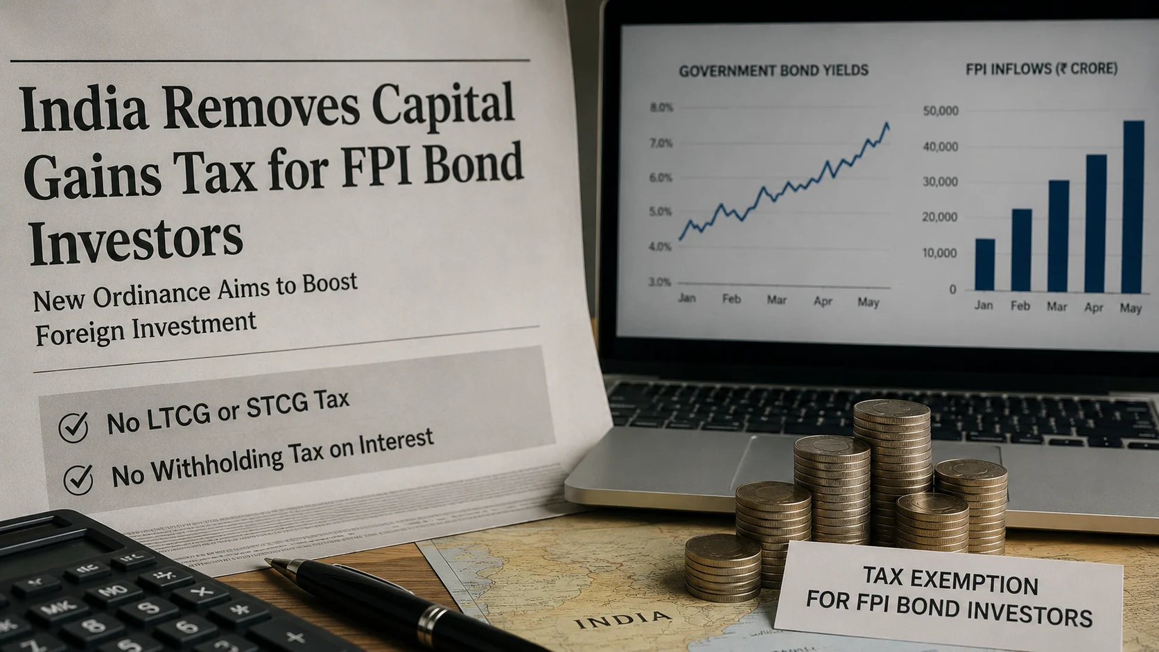India's Capital Gains Tax Exemption for FPI Bond Investors Is a Fiscal Subsidy With No Published Cost Estimate 2026