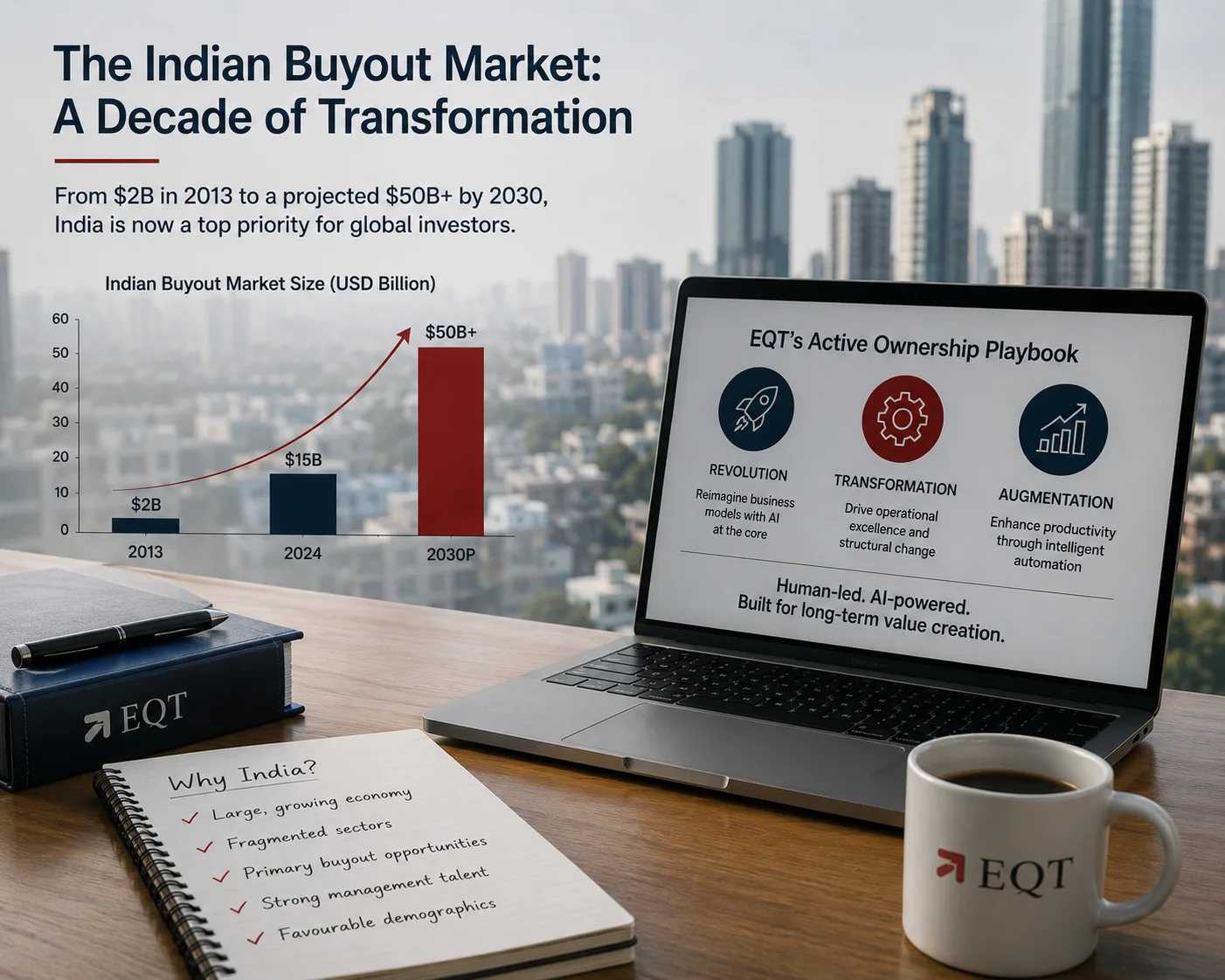 EQT Asia's private equity strategy and India's growing buyout market