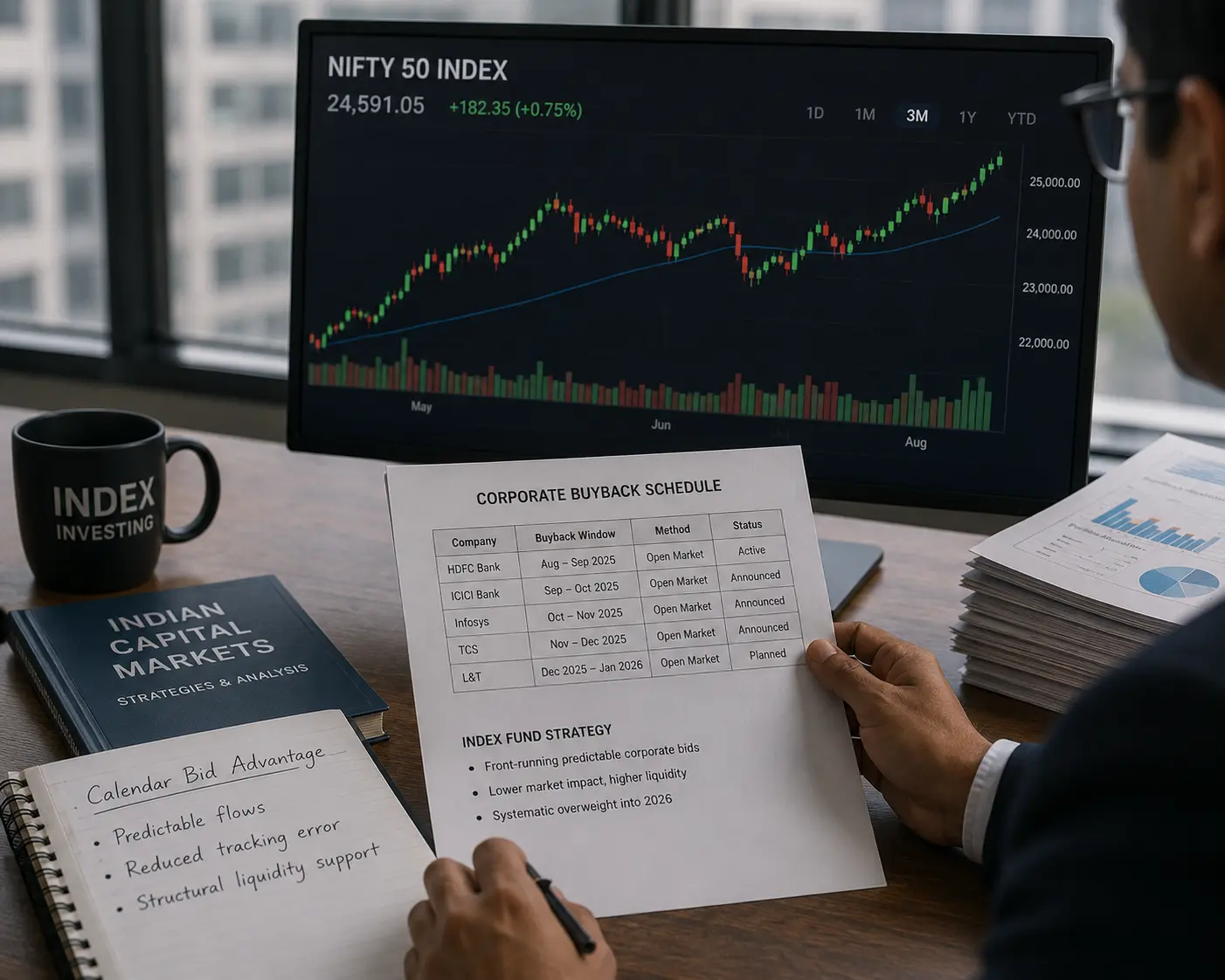 The Predictable Calendar Bid — Why Index Funds are Overweight into 2026