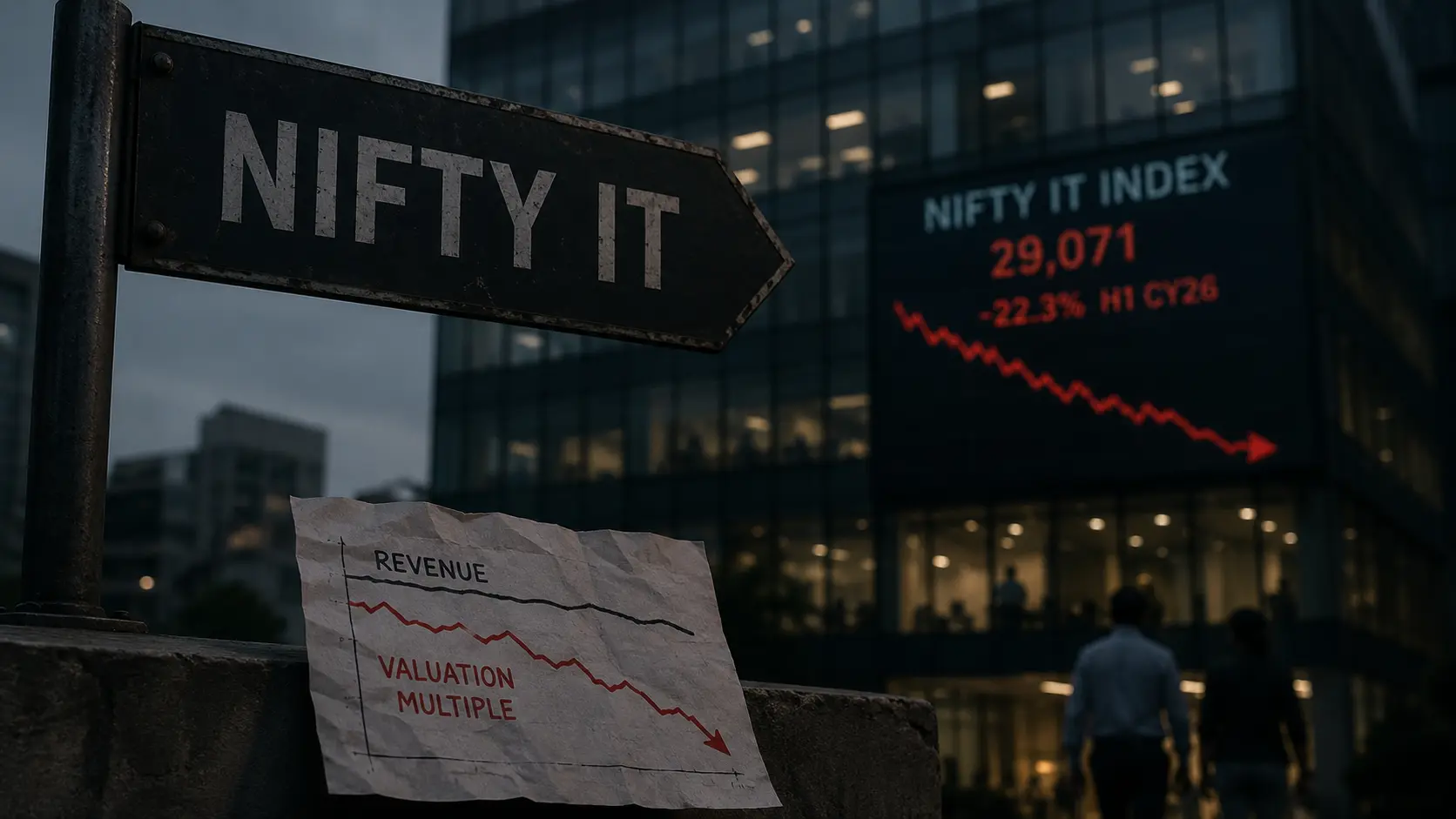 Nifty IT's Multiple Compression, Not Its Revenue, Is the Real Story of H1 CY26