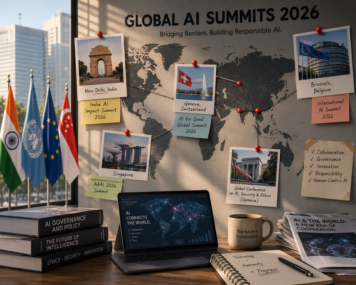 The Pillars of Global Dialogue — Major AI Summits of 2026 Explained