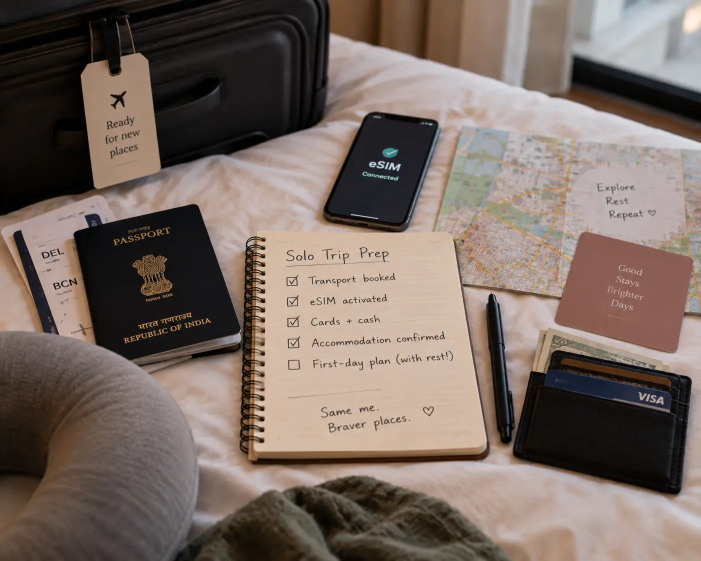 Engineering Frictionless Transitions — Solo Travel Preparation